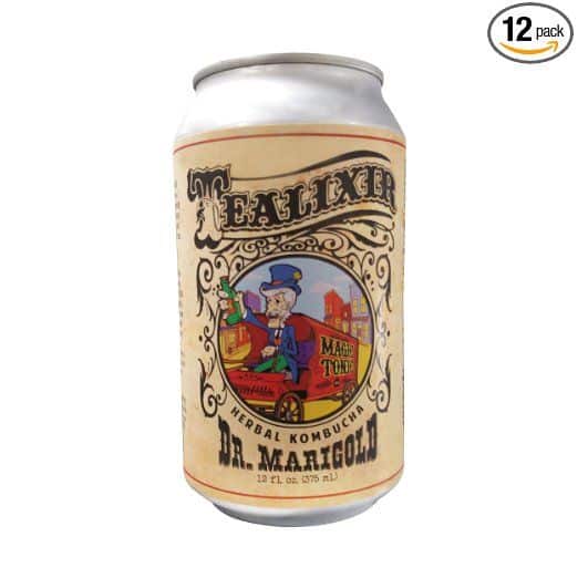 Tealixir Herbal Kombucha Tea- Dr. Marigold Tealixir Herbal Kombucha Tea- Dr. Marigold