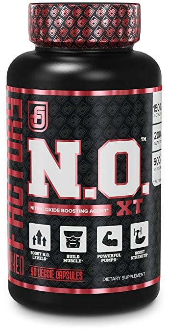 Jacked Factory N.O. XT Nitric Oxide Supplement